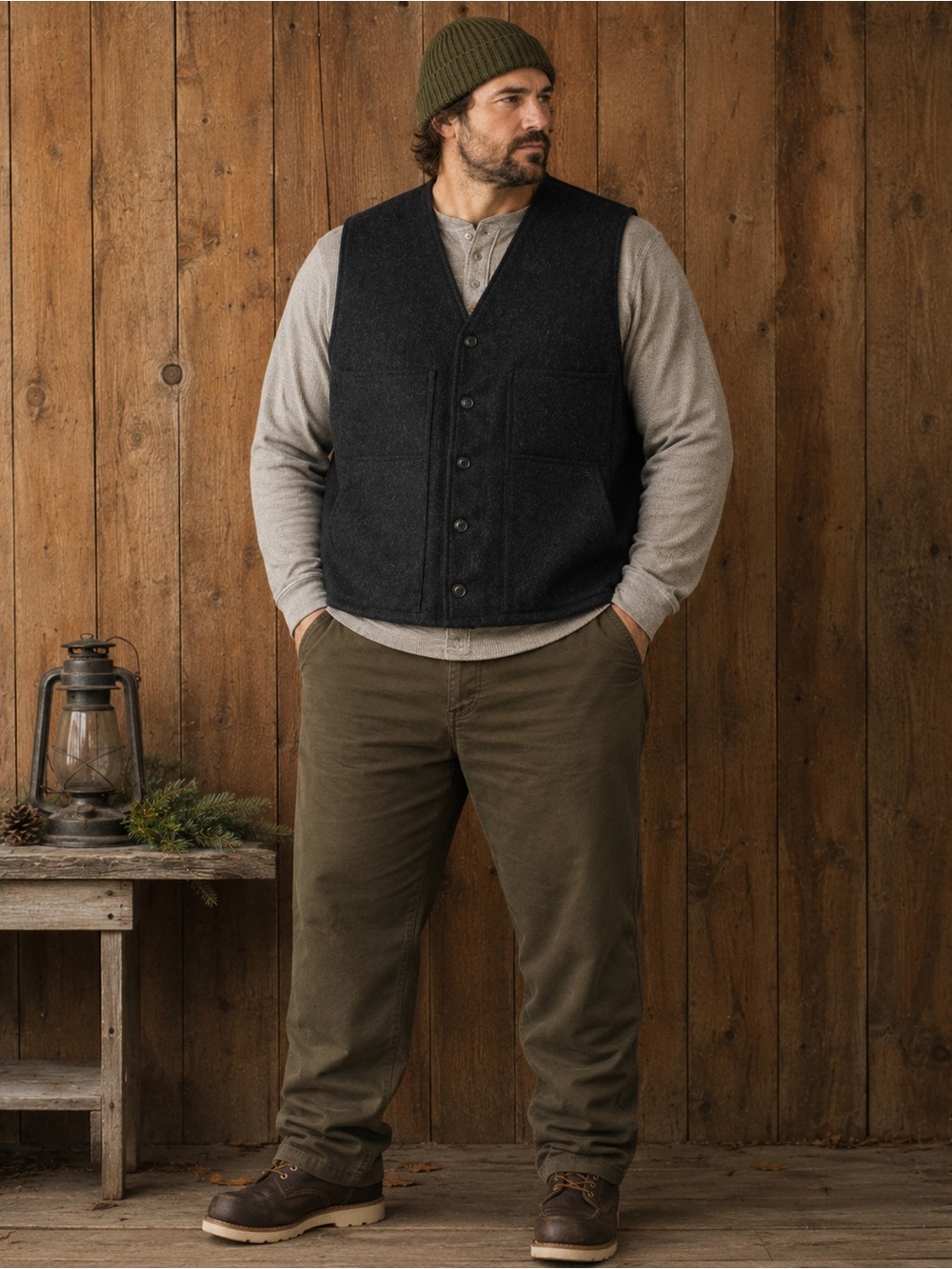 Filson Mackinaw Wool Vest Men’s XXL Charcoal 100% Virgin Wool NWT XXL